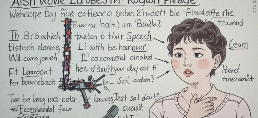 Человек с дефектом речи, испытывающий трудности с произношением буквы Л
