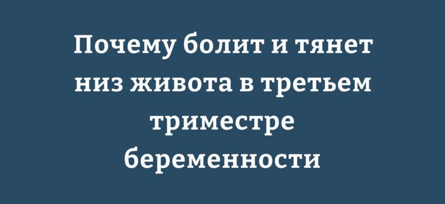 Боль внизу живота в третьем триместре беременности области дискомфорта