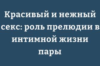 Романтическая пара во время нежной прелюдии перед близостью