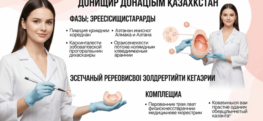 Донорство яйцеклеток в Казахстане процедура и оплата