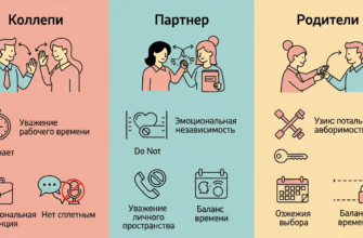 Установка личных границ в семье и на работе