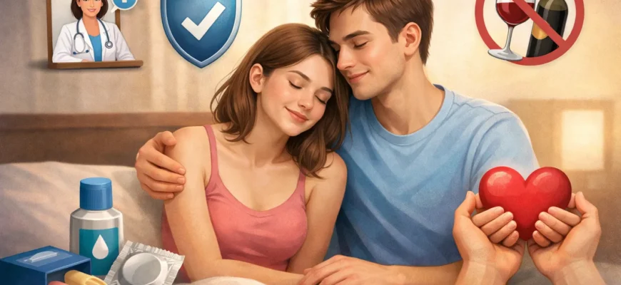 Первый половой акт - безопасность, согласие и контрацепция