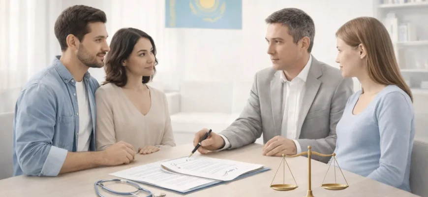 Поиск суррогатной матери в Казахстане: договор и юридическая проверка