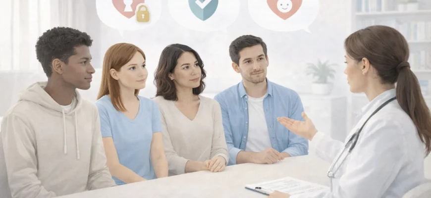 Сексуальное образование подростков: безопасность, согласие и здоровье при первом сексе