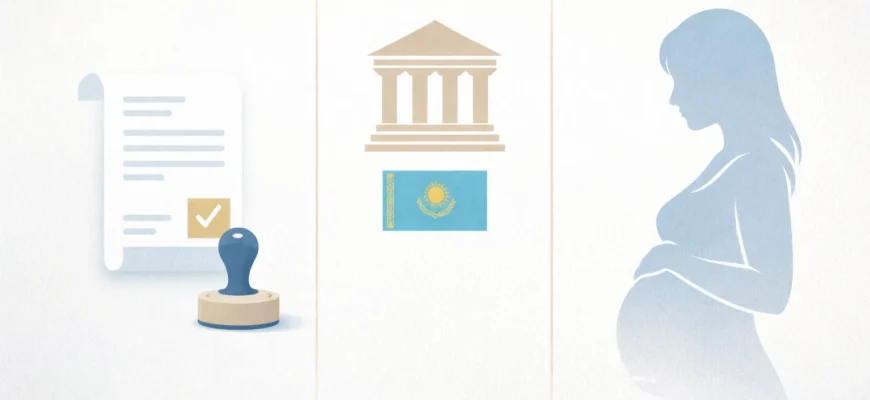 Суррогатное материнство в Казахстане: закон, договор и требования сторон