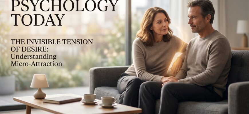 Мужчина и женщина в спокойной эмоциональной близости, символ психологии мужского возбуждения и доверия