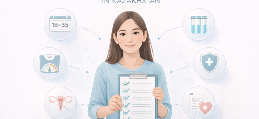 Требования к донору яйцеклеток в Казахстане: возраст, ИМТ, обследование и этапы донорства