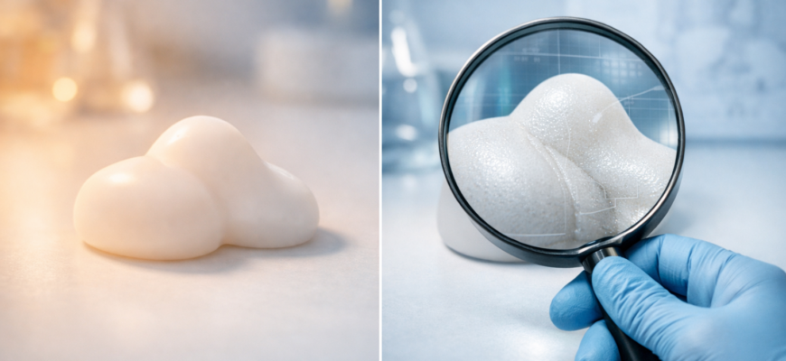 Спокойная медицинская иллюстрация на тему мифов и безопасности анальной пробки без откровенного контента