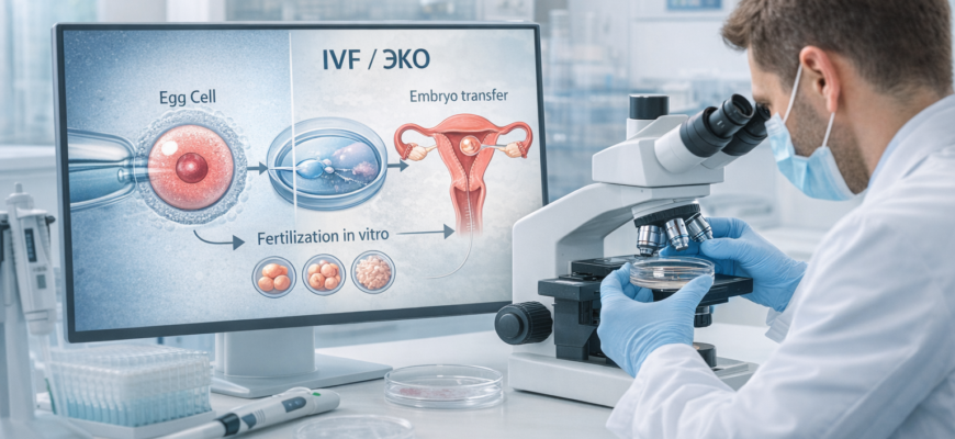 оплодотворение в пробирке и эко объяснение врача схема ivf и икси