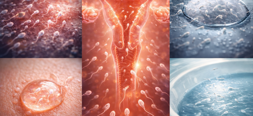 сколько живут сперматозоиды в матке влагалище на воздухе коже и в воде