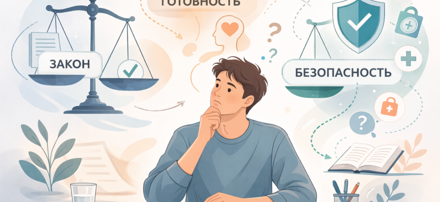 Возраст для начала секса: закон, готовность и безопасность без давления