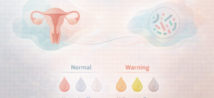 Какие выделения после первого секса норма и признаки инфекции — схема